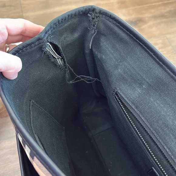 Vintage Burberry Laptop Bag
